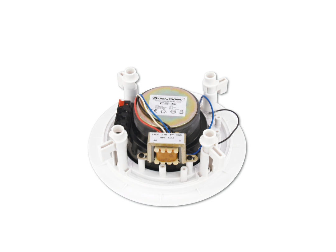 OMNITRONIC CS-5 Takhøyttaler hvit