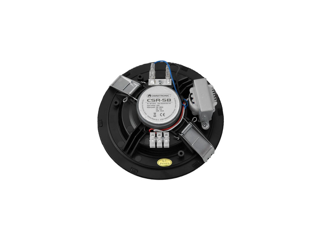 OMNITRONIC CSR-5B takhøyttaler Black