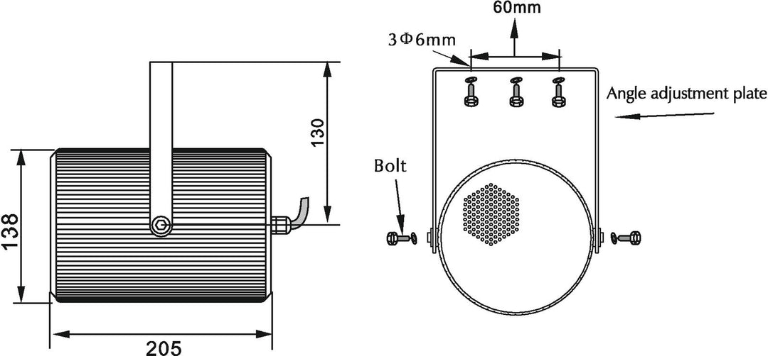 OMNITRONIC PS-15 Projektorhøyttaler