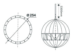 OMNITRONIC WP-1H takhøyttaler