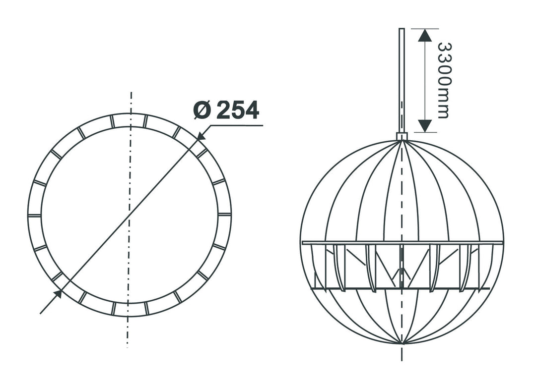 OMNITRONIC WP-1H takhøyttaler