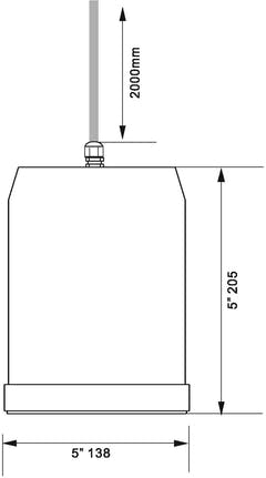 OMNITRONIC WP-10W Takhøyttaler