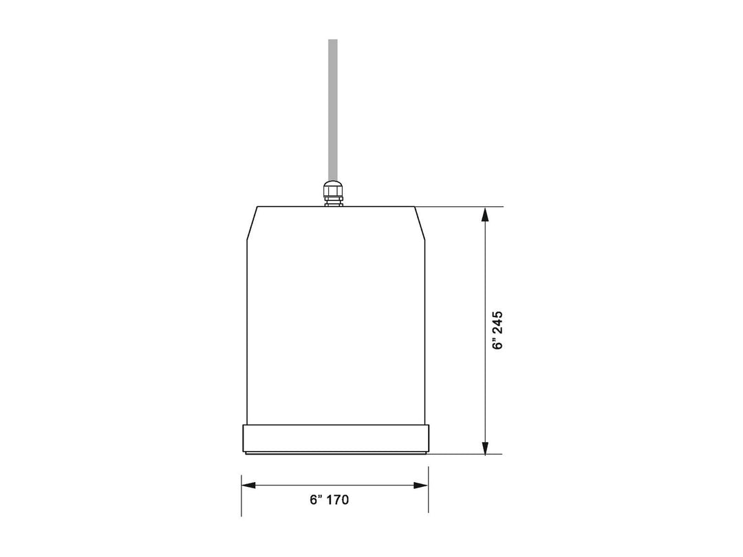 OMNITRONIC WP-15W Takhøyttaler
