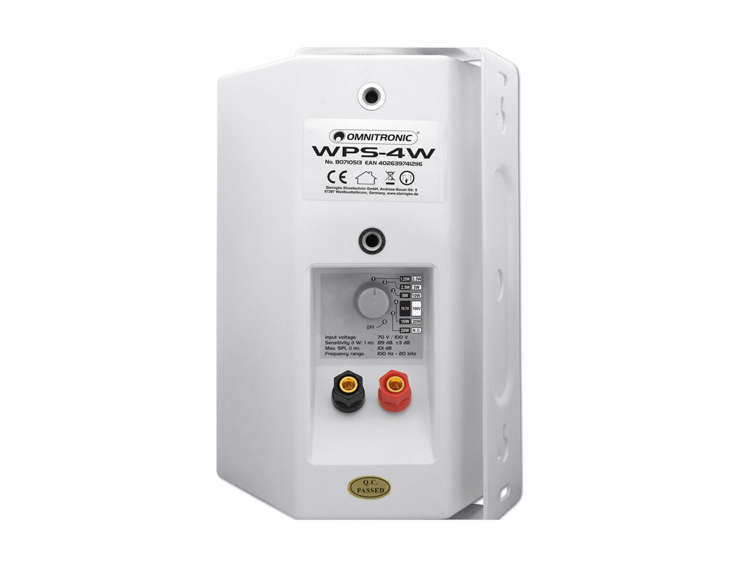 OMNITRONIC WPS-4W PA vegghøyttaler
