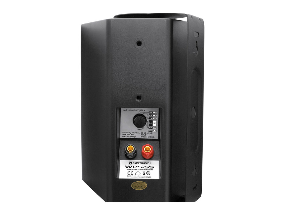 OMNITRONIC WPS-5S PA-vegghøyttaler