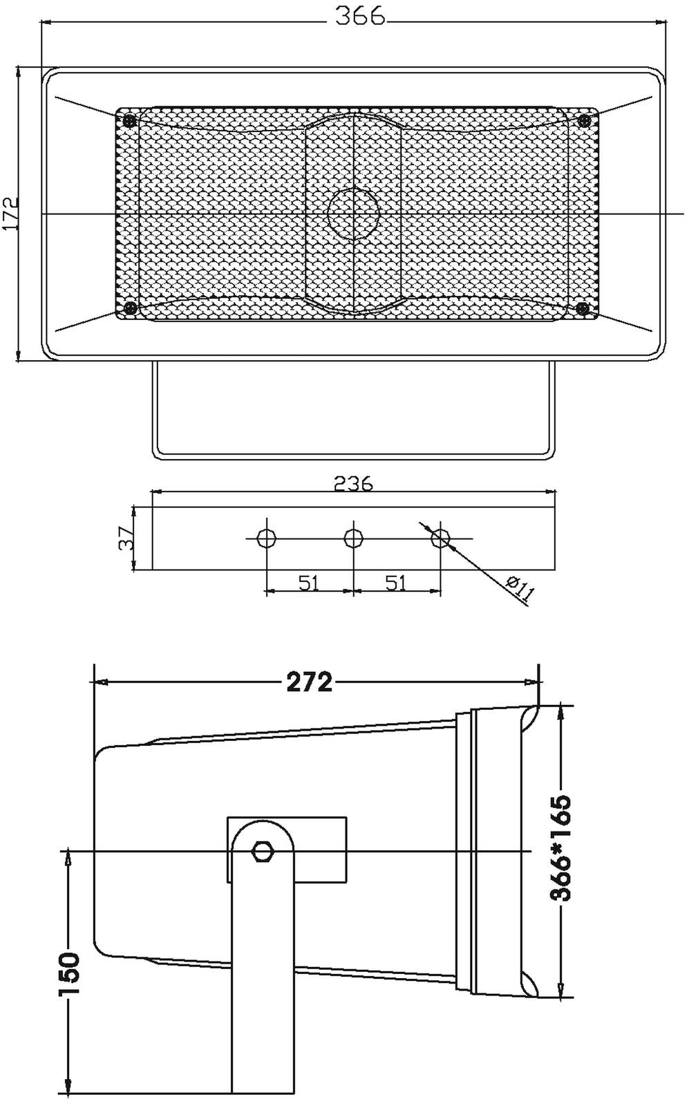 OMNITRONIC HS-50 PA-hornhøyttaler