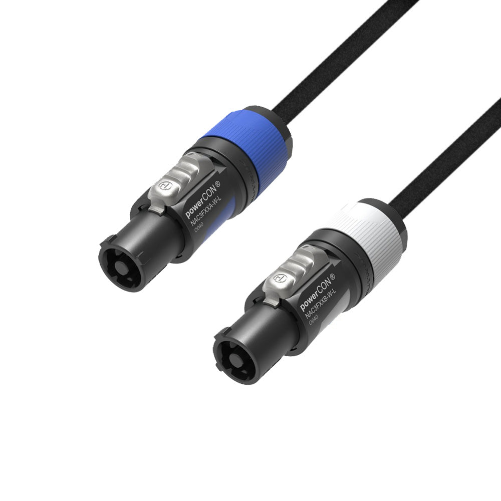 Adam Hall-kabler 5 STAR PCON L 0500 - Power Link-kabel | Neutrik powerCON® med Titanex®-kabel | 5 m