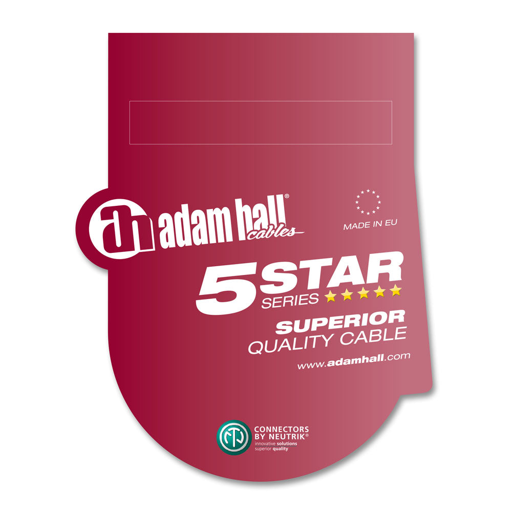 Adam Hall Cables 5 STAR PCON L 1000 - Power Link-kabel | Neutrik powerCON® med Titanex®-kabel | 10 m