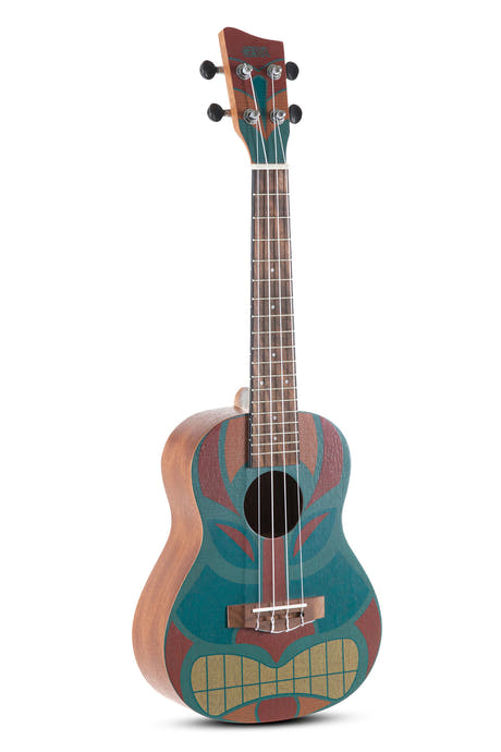 GEWA konsert Ukulele Manoa Tiki - K-CO-TC