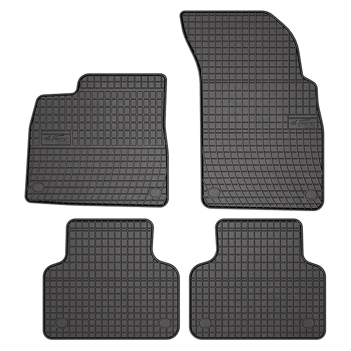 Gummimatter Audi Q7 II SUV, 1. + 2. rad 2015-