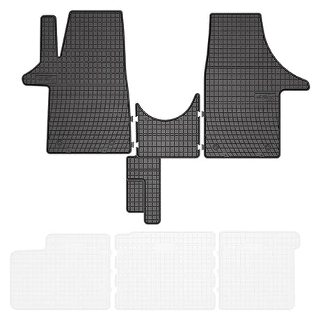 Gummimatter VW Transporter T5 03-15, T6 15-19 1. rad