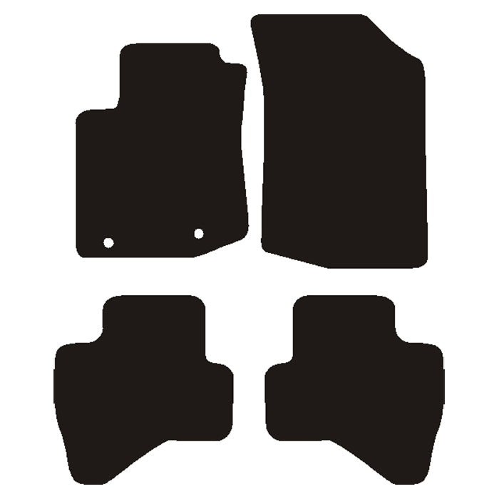 Gulvmatter Citroen C1 03.2014-