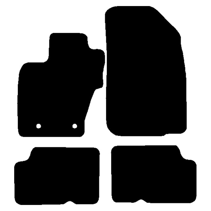 Gulvmatter Dacia Duster 2wd 2014-