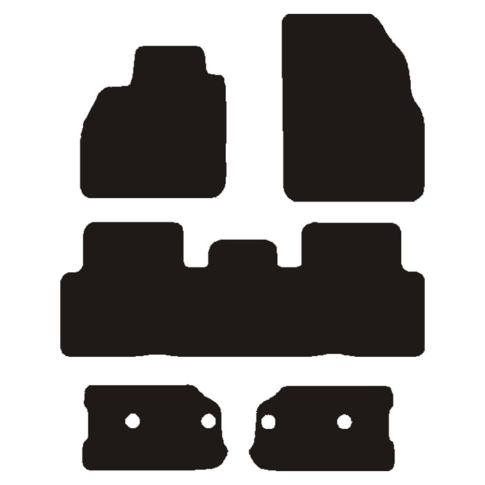 Gulvmatter Renault Grand Scenic II 2004-2009
