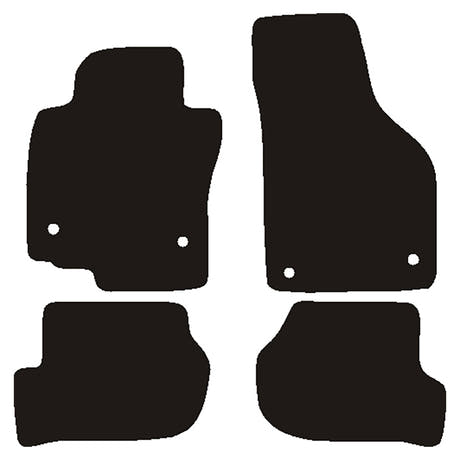Gulvmatter Seat Leon 2005-2011