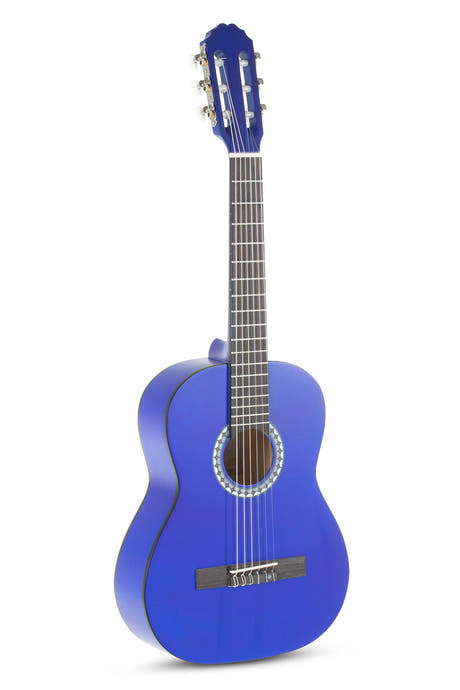 VGS Basic klassisk gitar 1/2, transparent blå