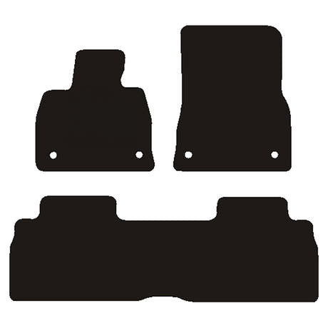 Bilmatter BMW iX3 NA5 2026- Velour