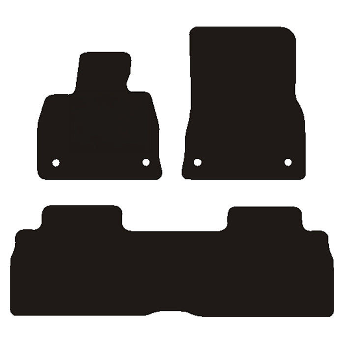 Bilmatter BMW iX3 NA5 2026- Velour