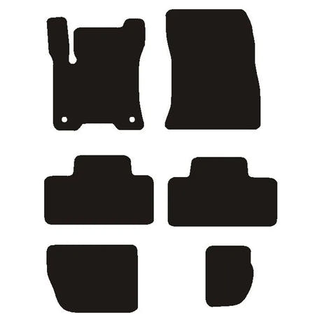 Bilmatter Mercedes EQB (X243) 2021- Velour