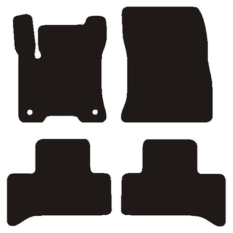 Bilmatter Mercedes EQA (H243) 2021- Velour