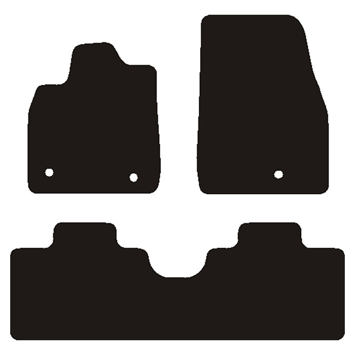Bilmatter Ford Mustang Mach-E 2021- Velour
