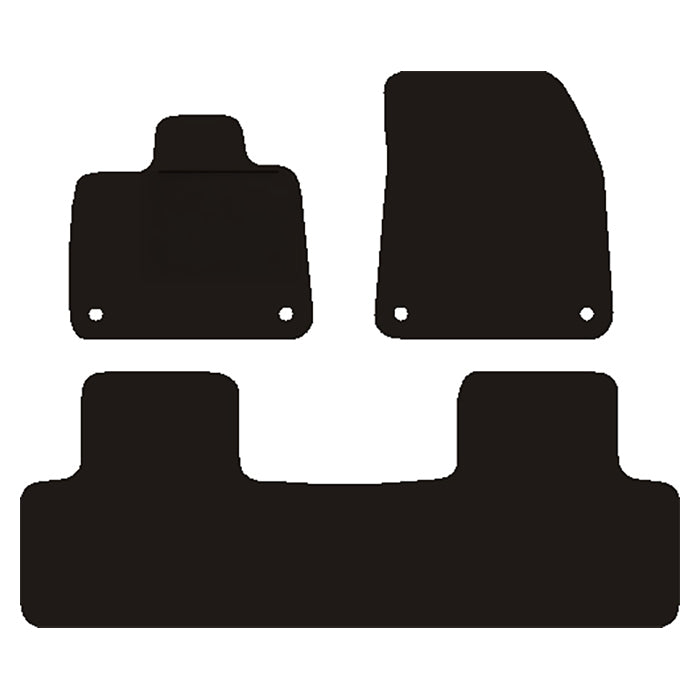 Bilmatter Polestar 3 (P519) 2024- Velur