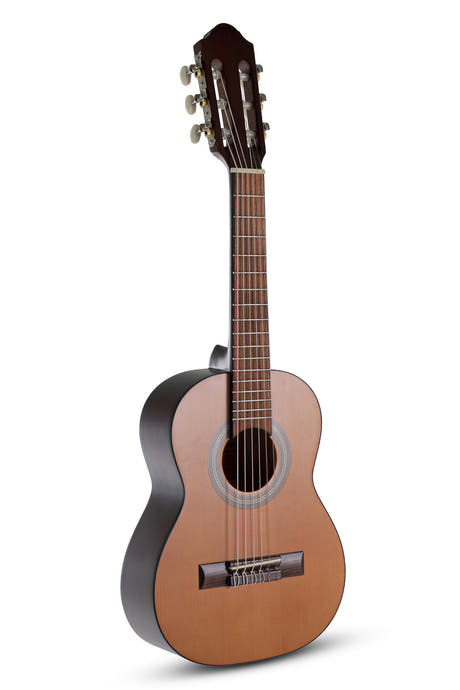 VGS Europe klassisk gitar 1/4 med lokk i massiv gran