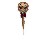 Halloween-kranium på jordspyd, 87 cm