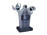 Halloween oppblåsbar figur gravstein, 183 cm