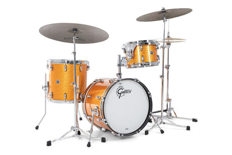 Gretsch USA Brooklyn basstromme 24" x 14", Gold Sparkle