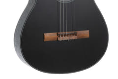 GEWA e-akustisk klassisk gitar Student Cedar - e-akustisk svart
