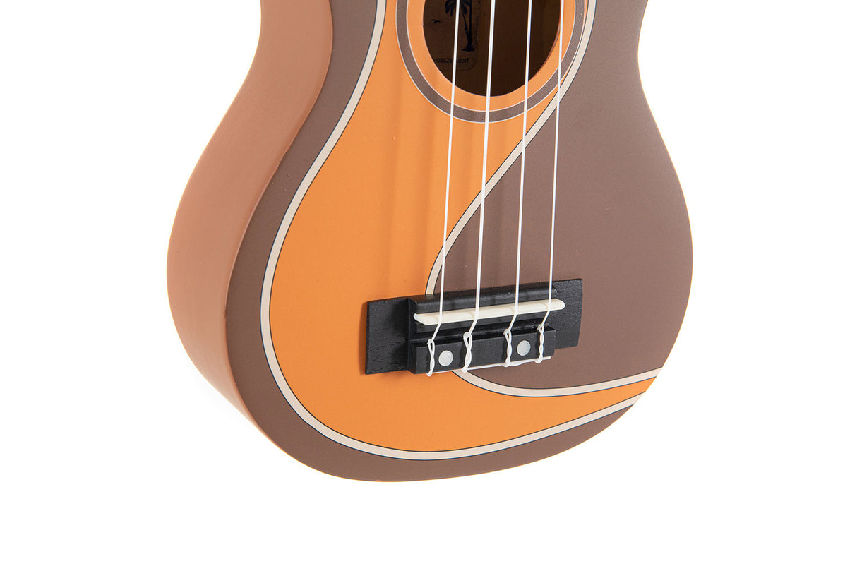 GEWA sopranukulele Manoa Surf Style - sopran (Muddy Roads)