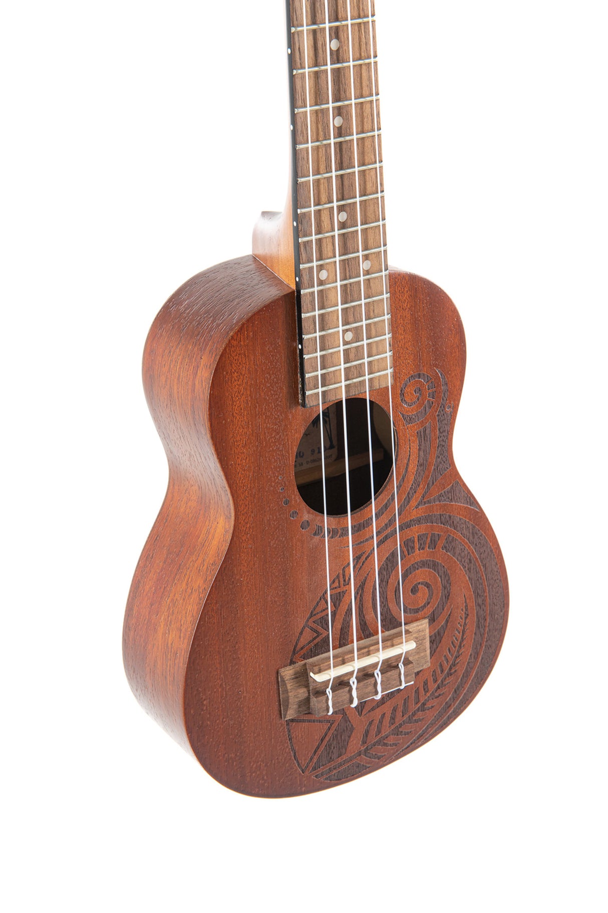 GEWA sopranukulele Manoa Tattoo - Sopran (Maori-design)