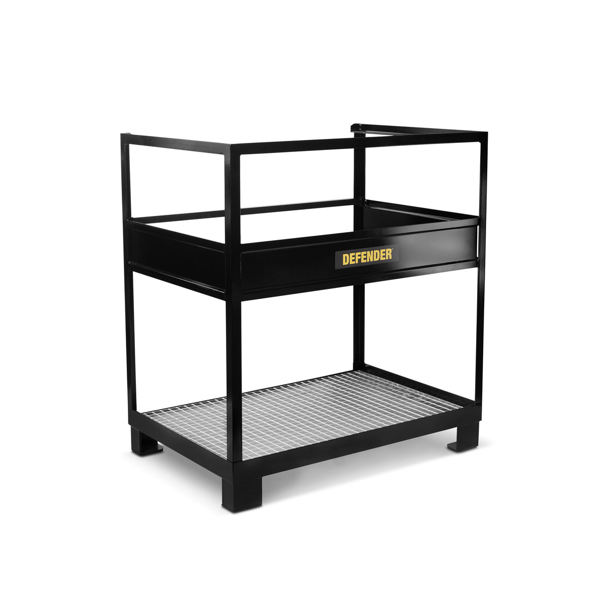 Defender BOX MK2 - Transport- og oppbevaringskasse | stål | 120x80 cm | høyde 129 cm