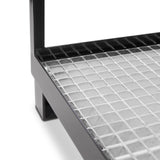 Defender BOX MK2 - Transport- og oppbevaringskasse | stål | 120x80 cm | høyde 129 cm