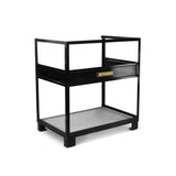 Defender BOX MK2 - Transport- og oppbevaringskasse | stål | 120x80 cm | høyde 129 cm