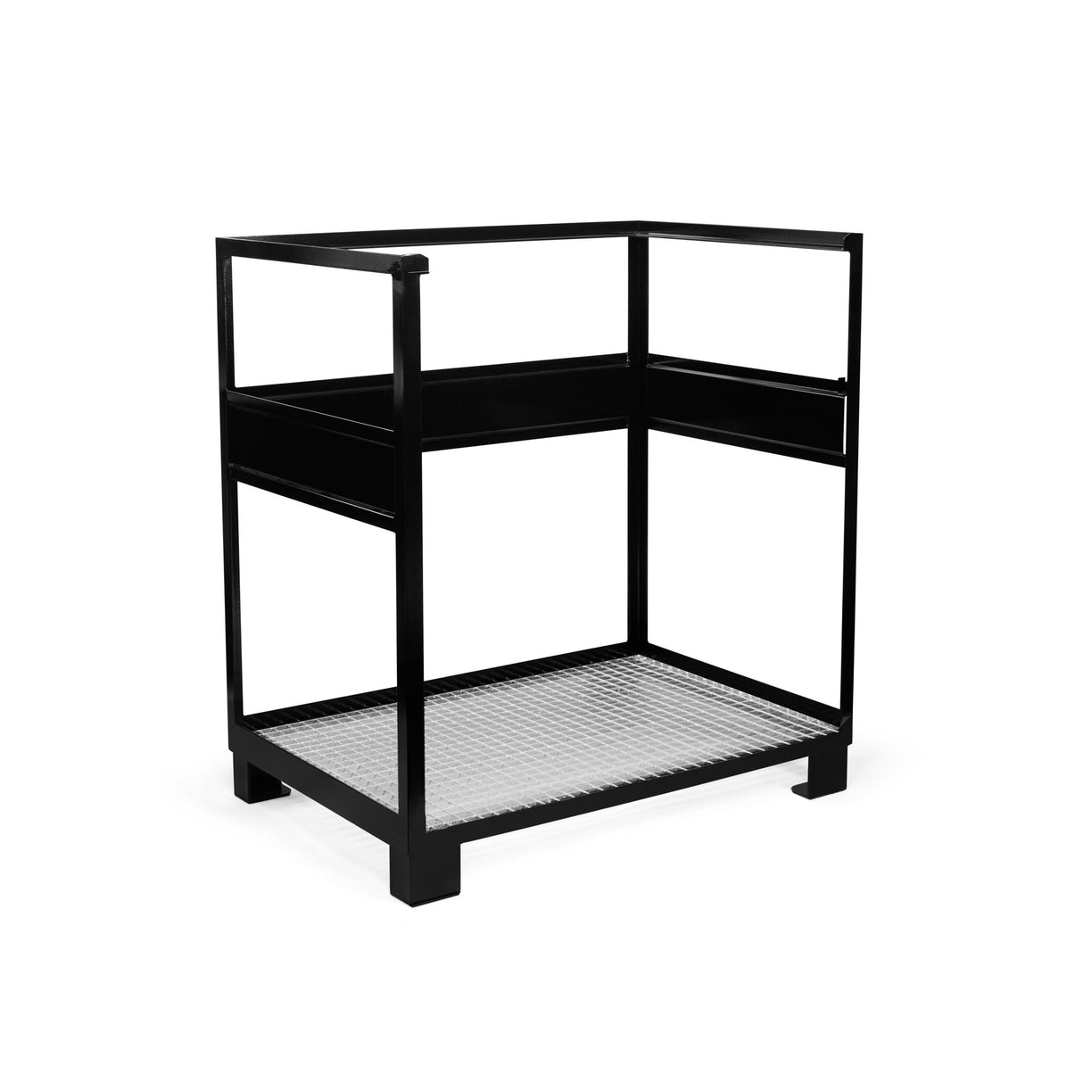 Defender BOX MK2 - Transport- og oppbevaringskasse | stål | 120x80 cm | høyde 129 cm