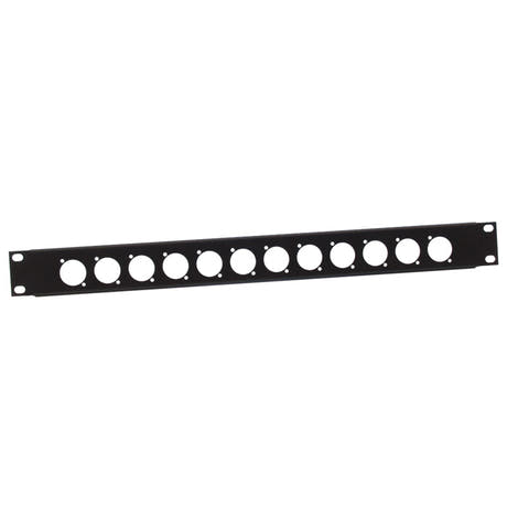 Adam Hall 872213 U-formet stativpanel 1 enhet for 12 D-type chassis