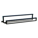 Adam Hall 87442 Frontpanel m. Plexiglas 2-enhet (19")