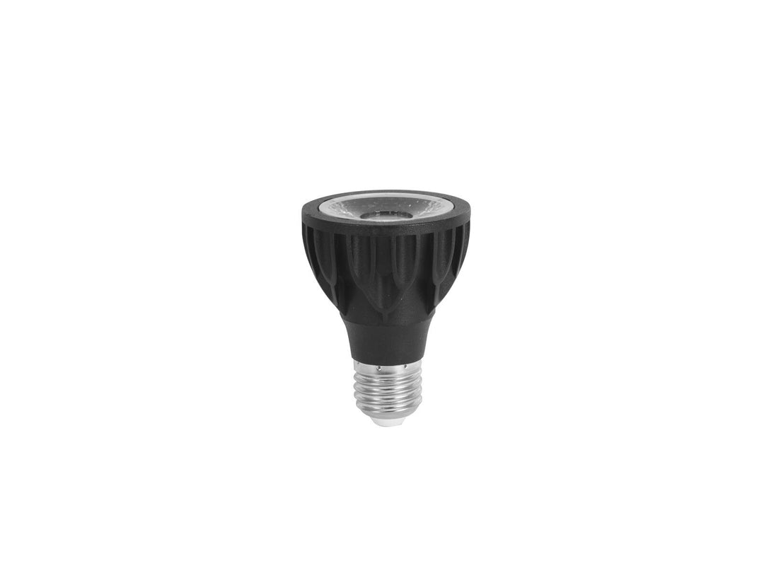 EUROLITE sett PAR-20 Spot sølv + PAR-20 230V COB 6W E-27 LED 1800-3000K dim2warm