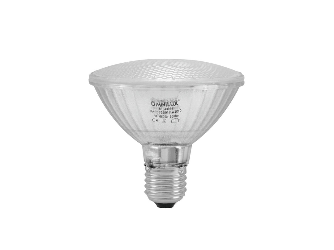 EUROLITE Sett PAR-30 Spot sil + PAR-30 230V SMD 11W E-27 LED 6500K