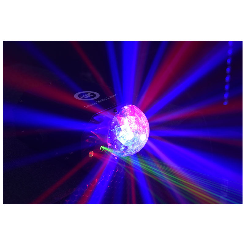 LIGHT4ME DISCO BALL LASERlys multieffekt LED