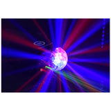 LIGHT4ME DISCO BALL LASERlys multieffekt LED