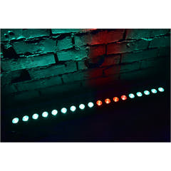 LIGHT4ME PIXEL BAR 18 RGBW IR LED-bar + fjernkontroll