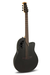 Ovation E-akustisk Gitarer Elite TX Mid Cutaway - Svart teksturert (1778TX-5-G)