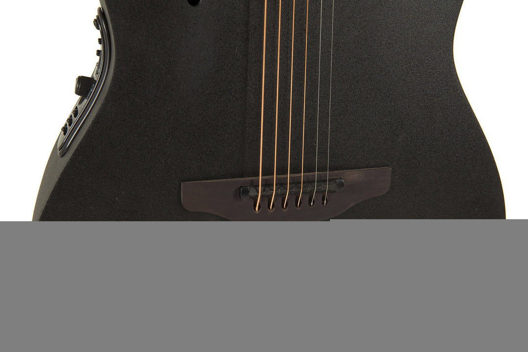 Ovation E-akustisk Gitarer Elite TX Deep Contour Cutaway - Svart teksturert (2078TX-5-G)