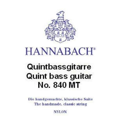 Hannabach strenger for klassisk Gitarer spesialmodell - G4 (8404MT)