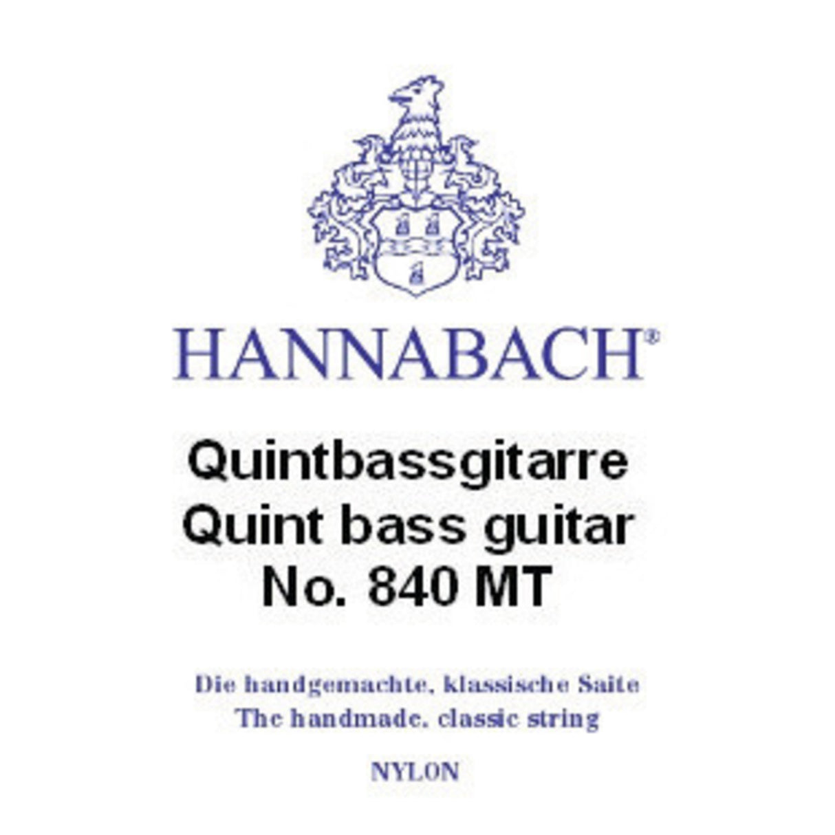 Hannabach strenger for klassisk Gitarer spesialmodell - G4 (8404MT)