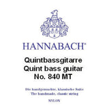 Hannabach strenger til klassisk gitar spesialmodell - D5 (8405MT)