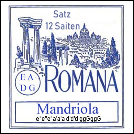 Romana mandriola-strenger - Sett 12-strengers